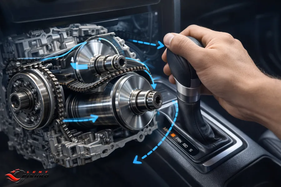 نحوه عملکرد گیربکس CVT